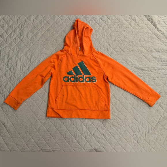 adidas Other - Adidas Kids Orange Hoodie